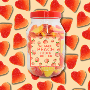 Pun Gift Peach Jar 400g