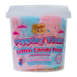 Candy Paradise Popping Candy Floss 6x50g