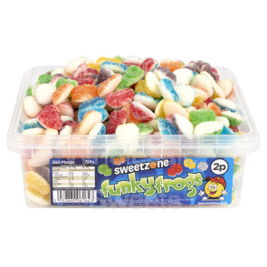 Sweetzone Tub Funky Frogs 700g
