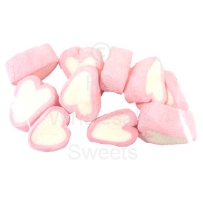 Kingsway Large Heart Mallows 1kg