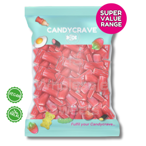Candycrave Super Value Strawberry Pencils 1kg
