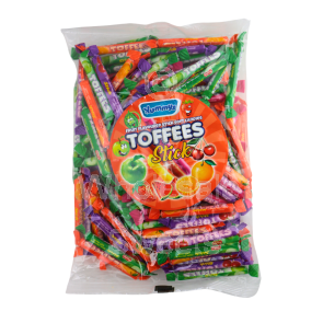 Yummys Soft Candy Toffee Sticks 1kg
