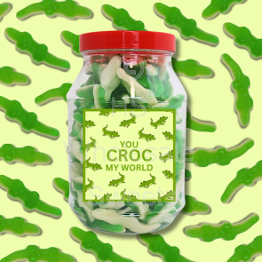 Pun Gift Crocodiles Jar 400g