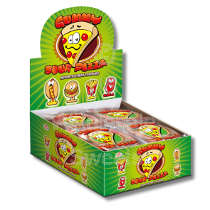 Sour Gummy Pizza 24 Count