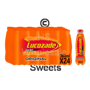 Lucozade Original Fizzy Drink 24 x 380ml