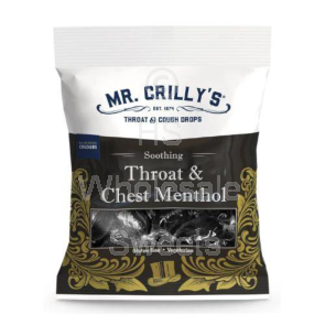 Mr Crillys Throat and Chest Menthol 18x90g