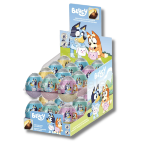 Bluey Milk Chocolate Surprise Egg 24 Count