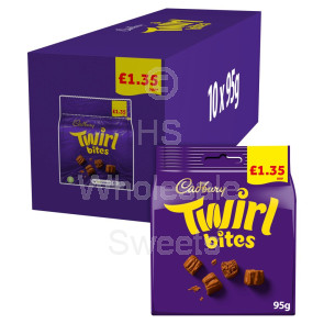 Cadbury Twirl Bites Bag £1.35 PMP 10x95g