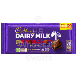Cadburys Fruit & Nut 22X95g PMP