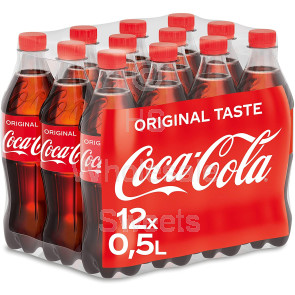 Coca Cola Bottles 12x500ml