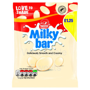 Nestle Milkybar Giant Buttons Share Bag 12x85g £1.25 PMP