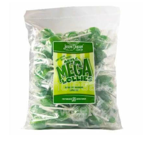 Wrapped Joseph Dobson Apple Lollies 80 Count
