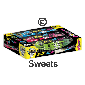 Brain Blasterz Chew Bars 24x20g