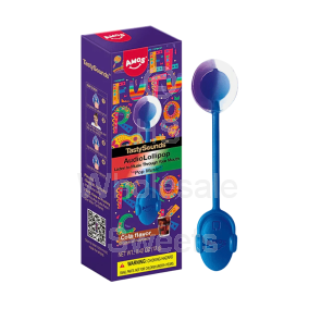 Amos Tasty Sounds Pop Cola El Futuro Audio Lollipop 12x12g