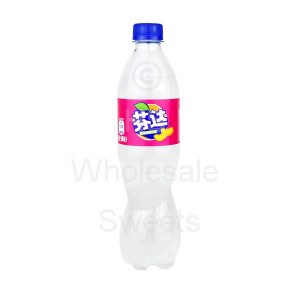 Fanta Peach Flavour Fizzy Drink Bottles 12x500ml
