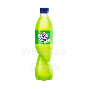 Fanta Apple Flavour Fizzy Drink Bottles 12x500ml