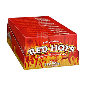 Red Hots Original Cinnamon Candy Theatre Box 12x156g