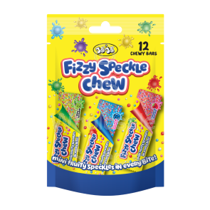 Jojos Mini Fizzy Speckle Chew Bags 12x96g