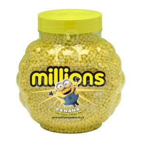 Millions Banana Sweets Jar 2.27kg