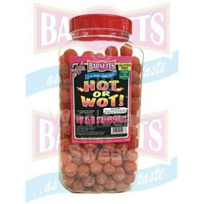 Barnetts Hot or Wot Chilli Strawberries Jar 3kg