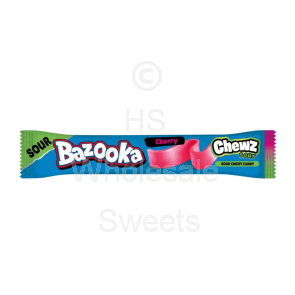 Bazooka Sour Cherry Chew Bar 60 Count