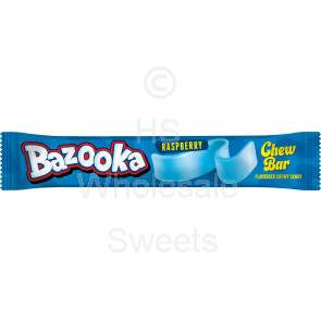 Bazooka Raspberry Chew Bar 60X15P