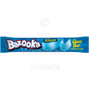 Bazooka Raspberry Chew Bar 60X15P