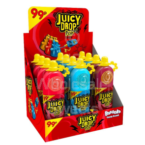 Bazooka Juicy Drop Pops 12 Count