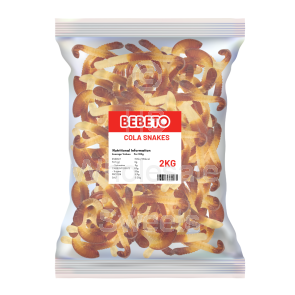 Bebeto Cola Snakes 2Kg