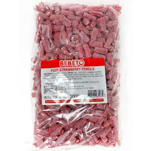 Bebeto Fizzy Strawberry Pencils 2kg