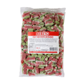 Bebeto Fizzy Watermelon Slices 2kg