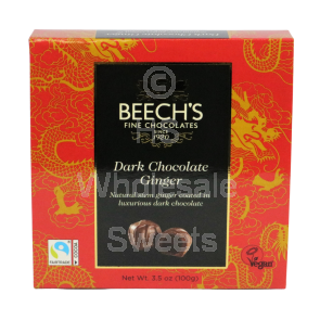 Beechs Fine Chocolates Dark Choc Ginger 100g