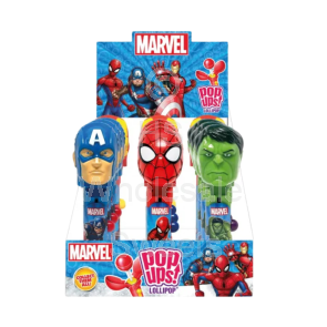 Bip Disney Marvel Mix Pop Up Lollipops 12x10g