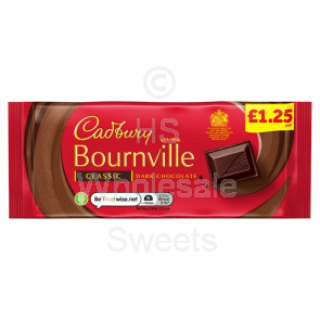 Cadbury Bournville Classic Dark Chocolate 18x100g £1.25 PMP