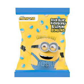 Bristows Minions Blue Raspberry & Lemon Bon Bons 12x90g