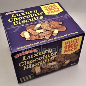 LUXURY CHOCOLATE BROKEN BISCUITS 1KG