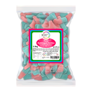 Kandy King Fizzy Bubblegum Bottles 2.5kg