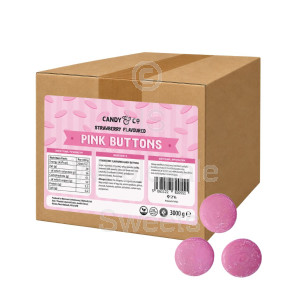 Candy & Co Pink Buttons 3kg