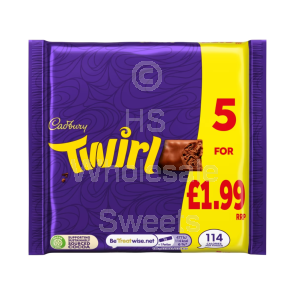 Cadbury Twirl PMP £1.99 20X5 Pack
