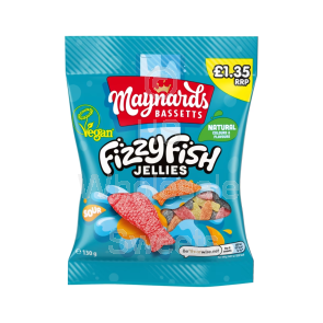 Maynards Fizzy Fish Jellies 12 Count PMP £1.35