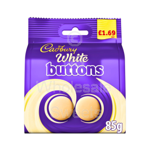 Cadbury White Buttons Bag £1.69 PMP 10x85g