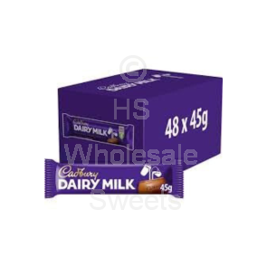 Cadbury Dairy Milk 48 x 45g