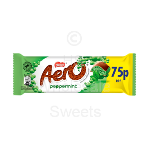 Aero Bubble Peppermint PMP 75p 24 x 36g