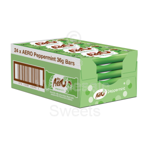 Aero Bubble Peppermint 24 x 36g