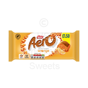 Aero Orange Block PMP £1.50 15 x 90g