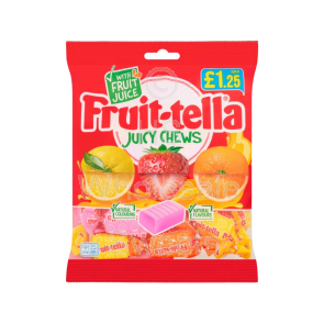 Fruittella Juicy Chews PMP £1.25 12 X 135g