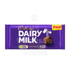 Cadbury Dairy Milk 22 X 95g PMP £1.75