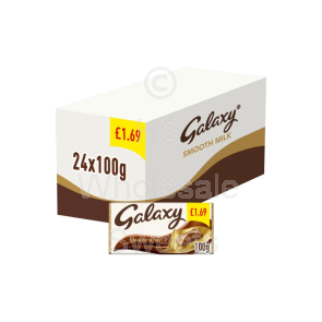 Galaxy Milk Block 24X100g £1.69 PMP