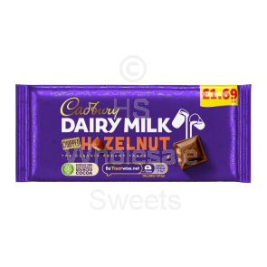 Cadburys Hazelnut 22X95g PMP £1.69