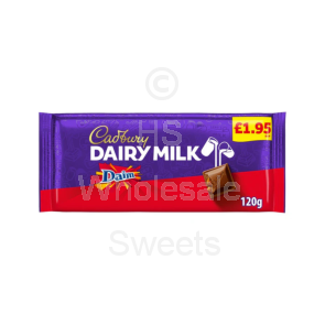 Cadburys Daim PMP £1.95 18 X 120g
